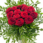 Zamów kwiaty do Polski: Bukiet 15 Róż