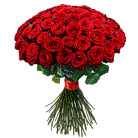Zamów kwiaty do Polski: Bukiet 50 Róż
