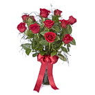 Zamów kwiaty do Polski: Klasyczny Bukiet 12 Czerwonych Róż