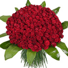 Zamów kwiaty do Polski: Bukiet 201 Długich Czerwonych Róż