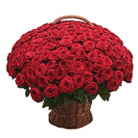 Zamów kwiaty do Polski: Tylko Ty - Kosz 199 Róż